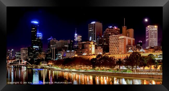 Melbourne Australia Framed Print by Jim Key