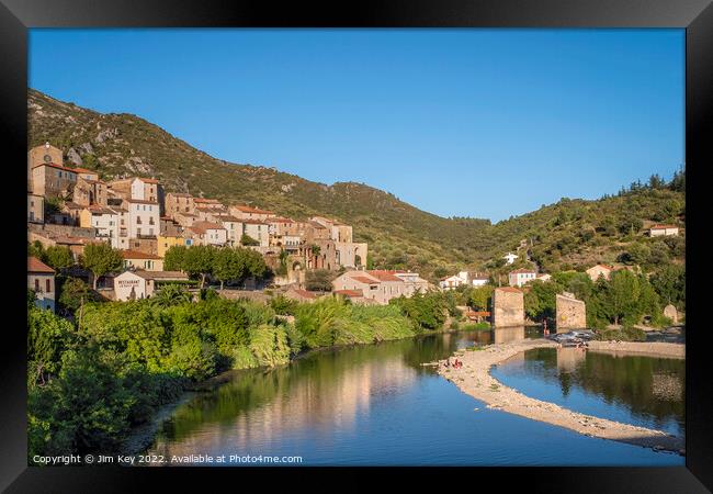 Roquebrune  France Framed Print by Jim Key