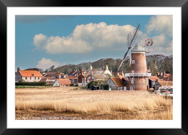 The Historic Beauty of Cley Framed Mounted Print by Jim Key