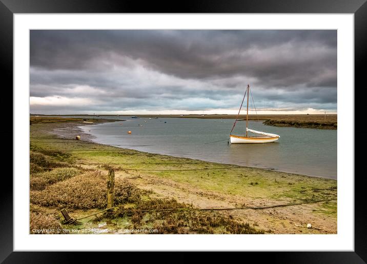 Serenity on the Cusp Framed Mounted Print by Jim Key