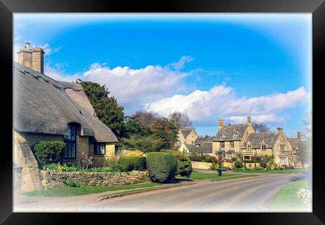 Chipping Campden The Cotswolds  Framed Print by Jim Key