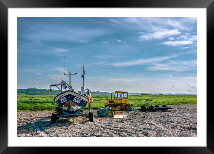 Cley next the Sea  Norfolk   Framed Mounted Print by Jim Key