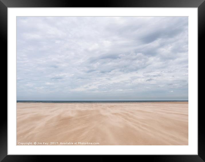 Sands of Time Framed Mounted Print by Jim Key