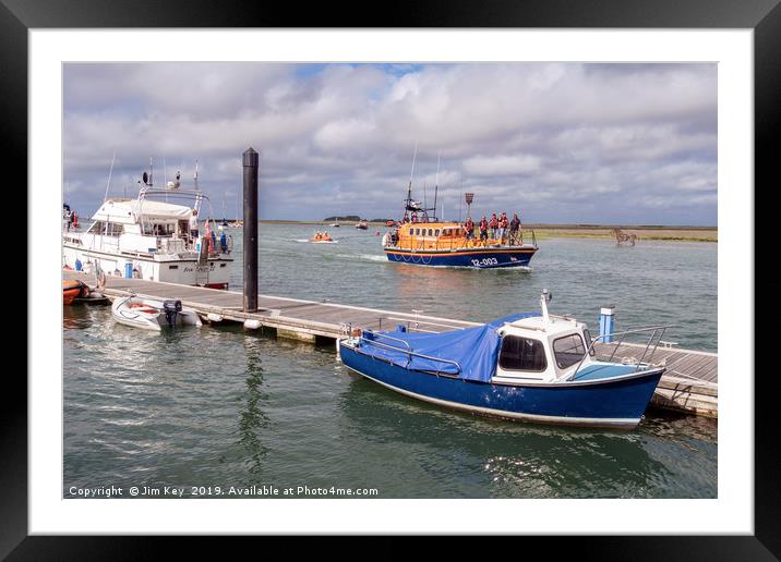 Wells next the Sea Norfolk  Framed Mounted Print by Jim Key