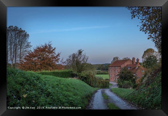 Dawn at the Mill Framed Print by Jim Key