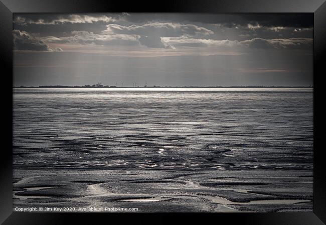 Snettisham Beach Norfolk Framed Print by Jim Key