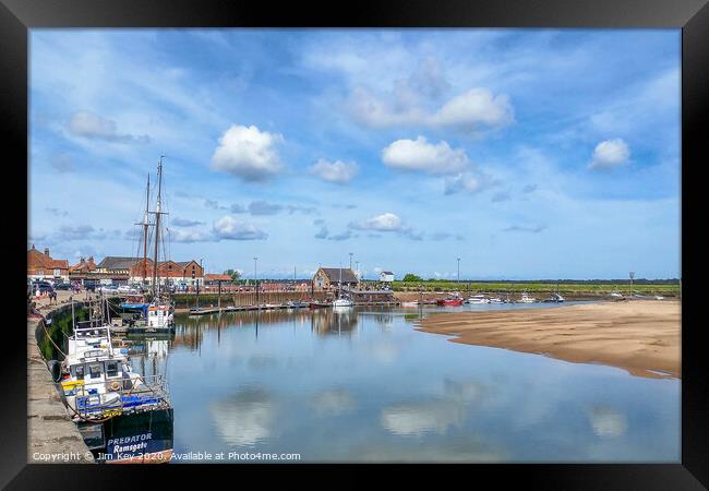 Wells next the Sea Norfolk Framed Print by Jim Key