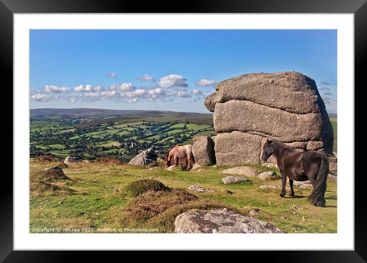Wild Beauty of Dartmoor Framed Mounted Print by Jim Key