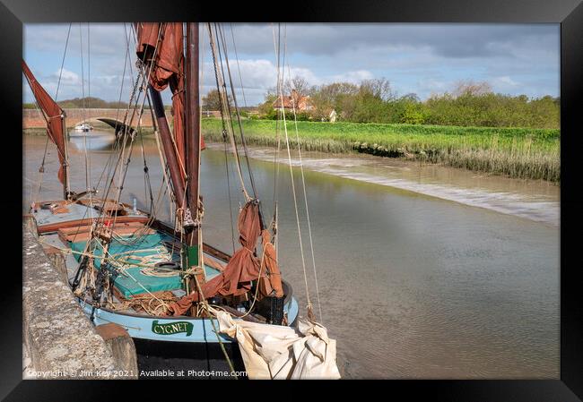 Snape Maltings Suffolk Framed Print by Jim Key