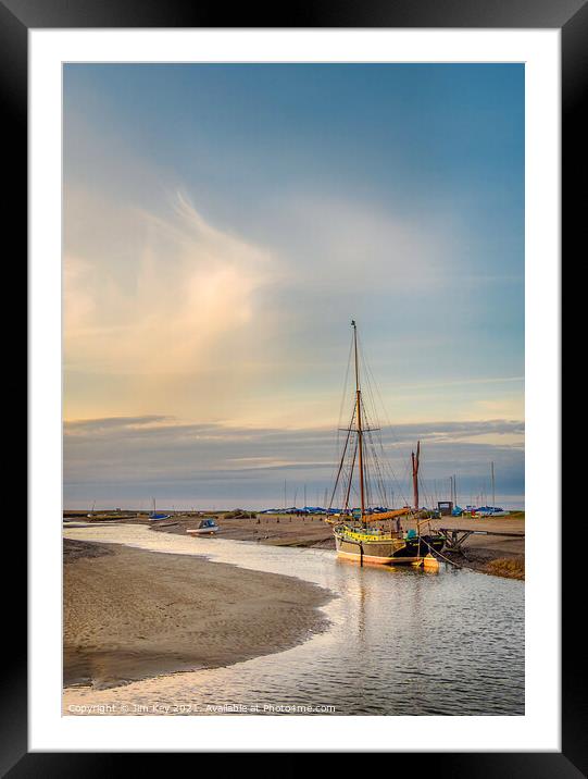 Serenity on the Water Framed Mounted Print by Jim Key