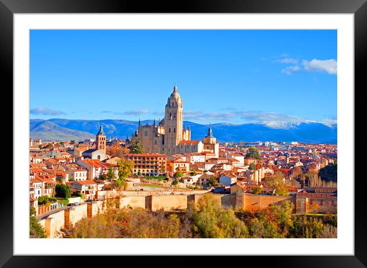 Segovia, Spain Framed Mounted Print by Helen Davies