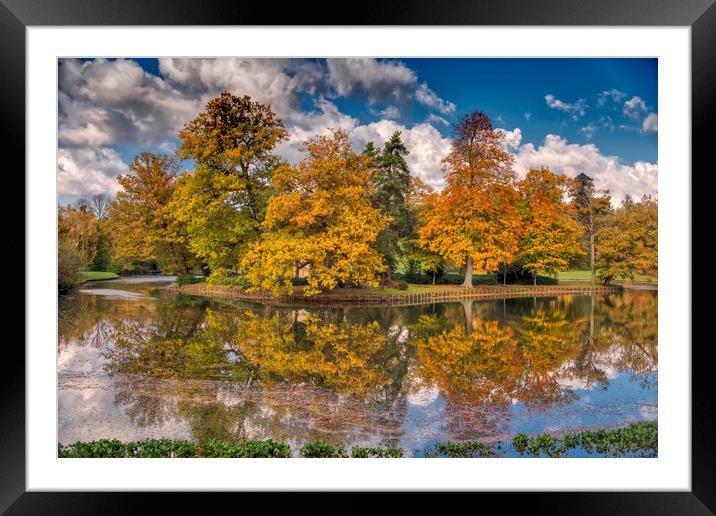 The Perfect Autumn Day Framed Mounted Print by Dave Williams
