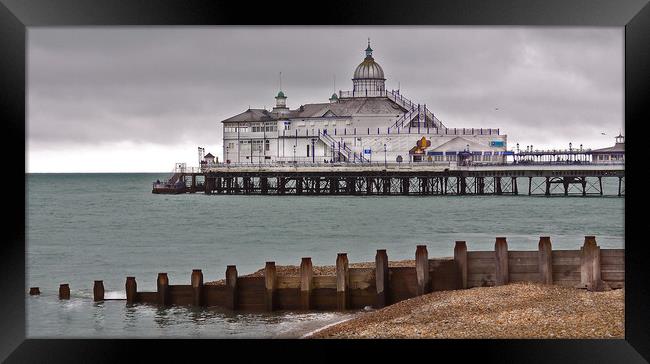 Victorian Pier Framed Print by Dave Williams
