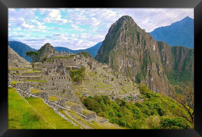 Magic of the Incas Framed Print by Steve Painter