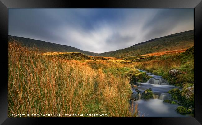 Evening in Brecon Beacons Framed Print by Jaromir Ondra