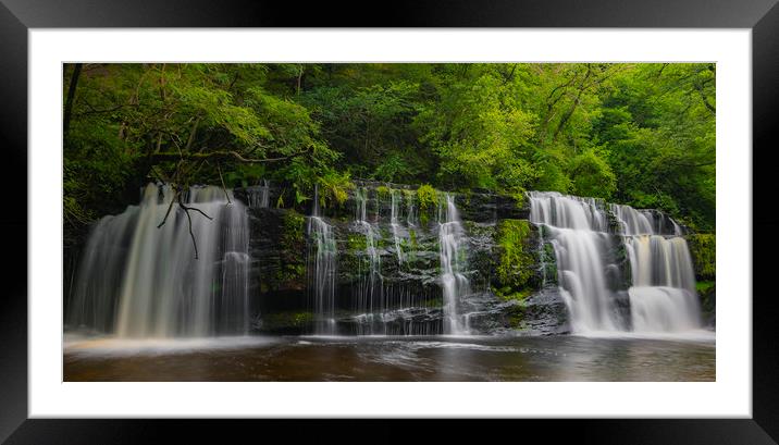 Fall of the Fuller Waterfall Framed Mounted Print by Jaromir Ondra