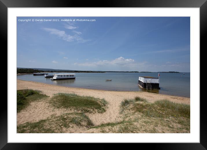 Bramble Bush Bay Framed Mounted Print by Derek Daniel