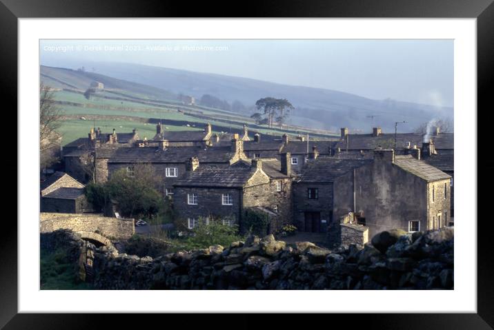 Thwaite in the Yorkshire Dales Framed Mounted Print by Derek Daniel