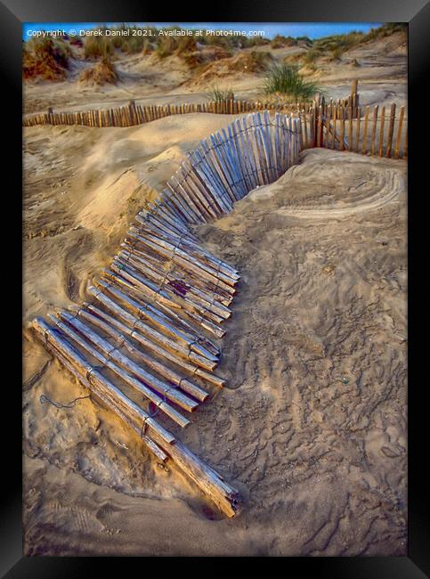 Barrier of Memories Framed Print by Derek Daniel