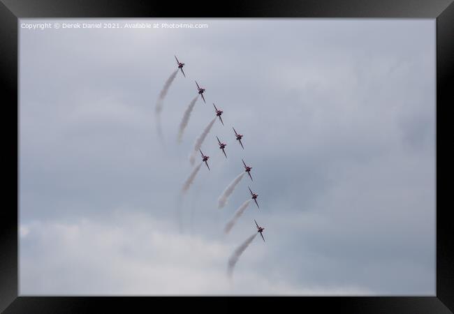 Bournemouth Airshow 2021 Framed Print by Derek Daniel