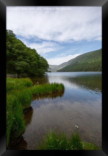 Glendalough, County Wicklow, Ireland Framed Print by Derek Daniel