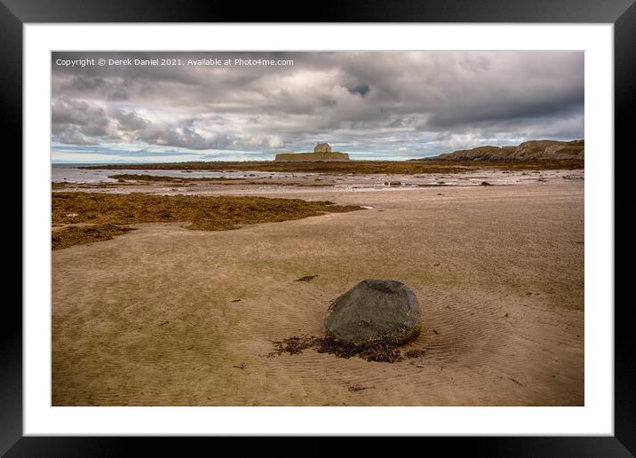 Ethereal Church in the Sea Framed Mounted Print by Derek Daniel