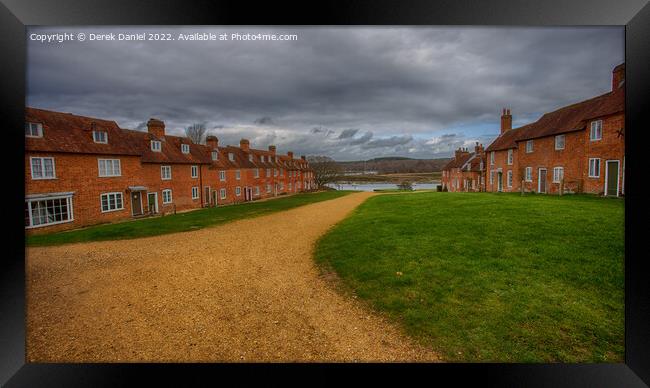 Bucklers Hard #2 Framed Print by Derek Daniel