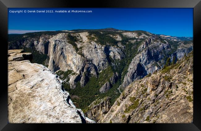 Yosemite, California Framed Print by Derek Daniel