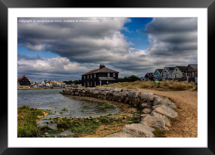 The Black House Framed Mounted Print by Derek Daniel