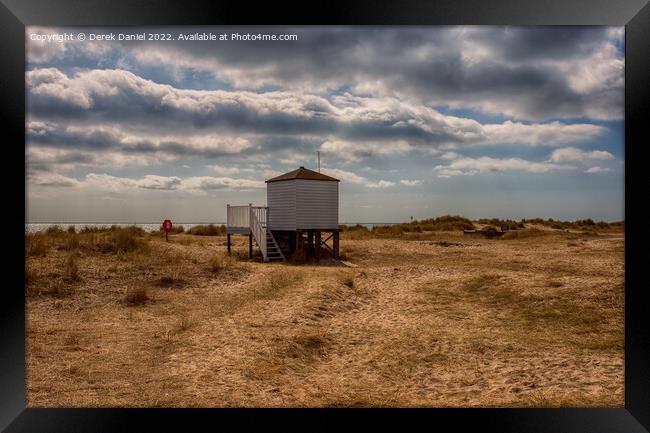 A Stylish British Summer Escape Framed Print by Derek Daniel