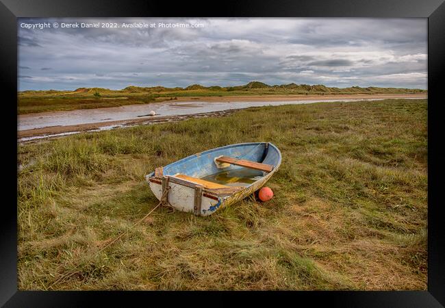 Abandoned Boat #2 Framed Print by Derek Daniel