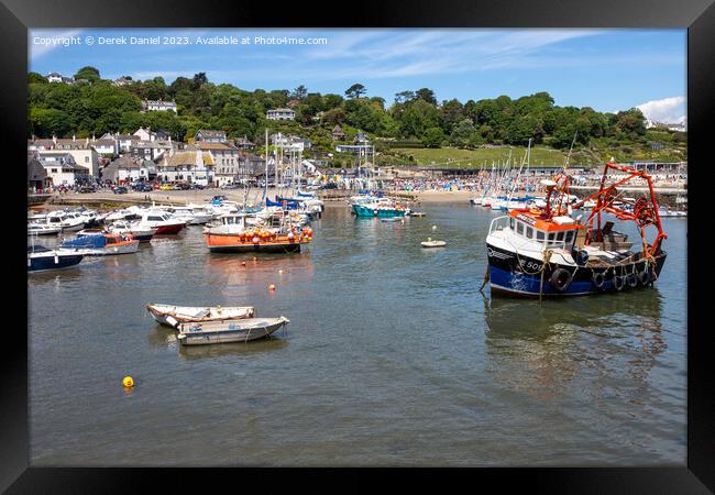 Pearl of the English Channel Framed Print by Derek Daniel