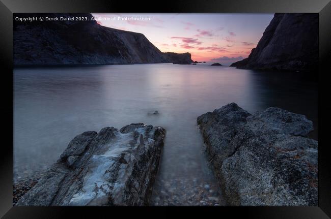 Majestic Sunrise Framed Print by Derek Daniel