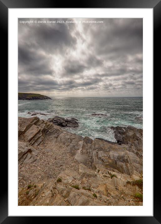 Awe-Inspiring Coastline  Framed Mounted Print by Derek Daniel