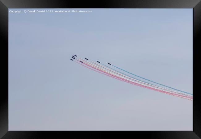 Flying High Framed Print by Derek Daniel