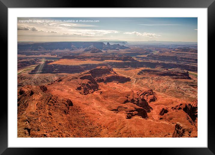 Canyonlands National Park Framed Mounted Print by Derek Daniel