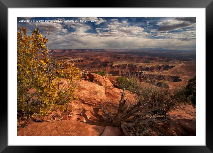 The Beauty of Canyonlands National Park Framed Mounted Print by Derek Daniel