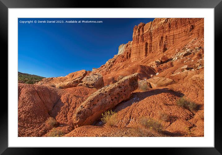 Capitol Reef National Park Framed Mounted Print by Derek Daniel