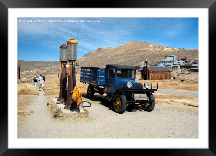  Bodie, a ghost town in California Framed Mounted Print by Derek Daniel