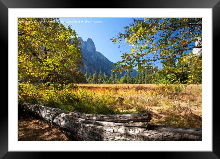 Yosemite National Park Framed Mounted Print by Derek Daniel