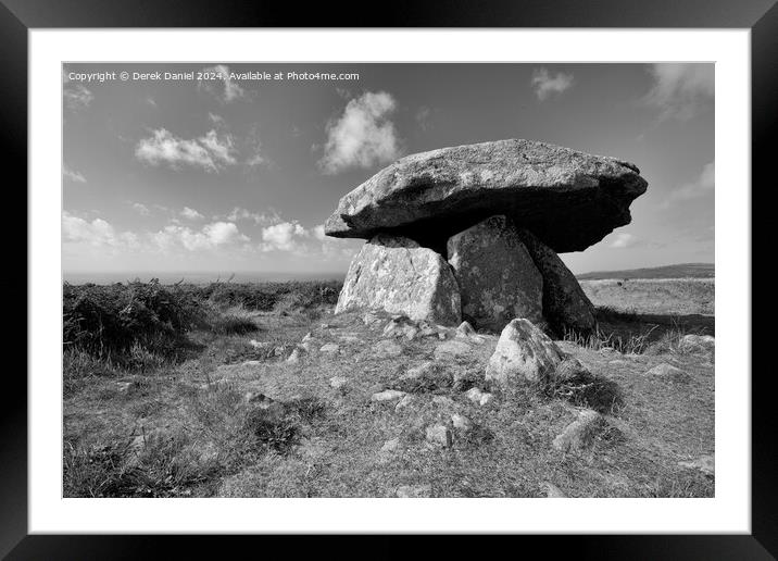 The Enigmatic Beauty of Chun Quoit Framed Mounted Print by Derek Daniel