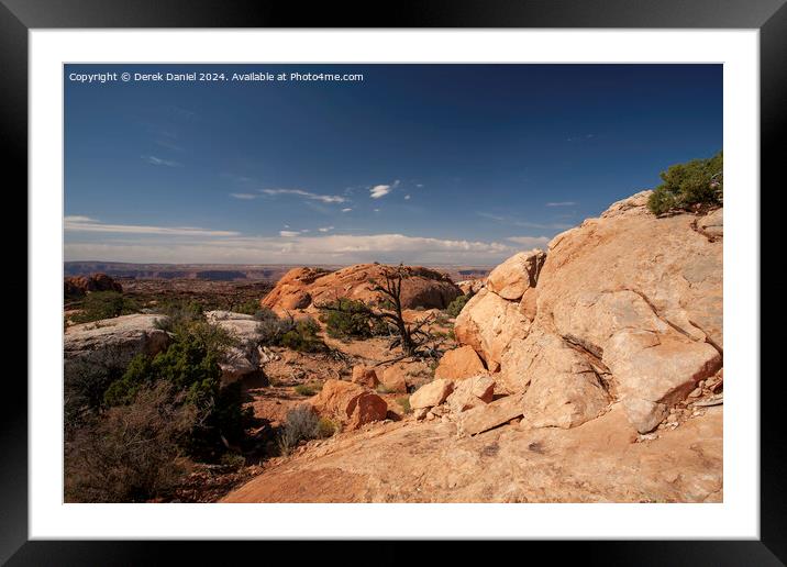 Canyonlands, Utah Framed Mounted Print by Derek Daniel