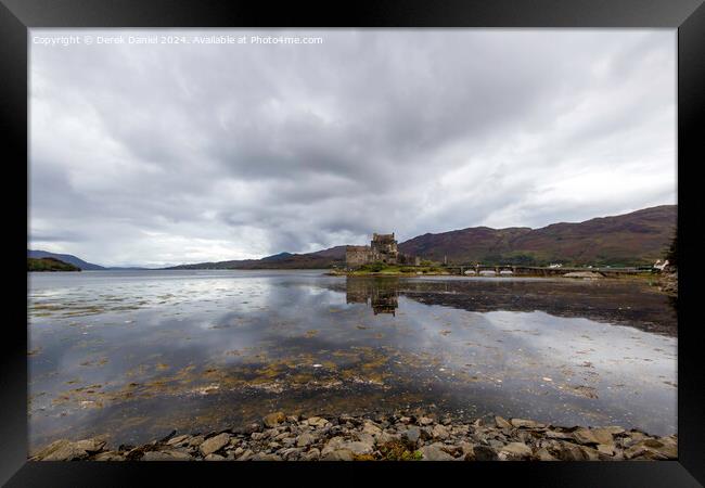 Eilean Donan Castle, Dornie, Scotland Framed Print by Derek Daniel