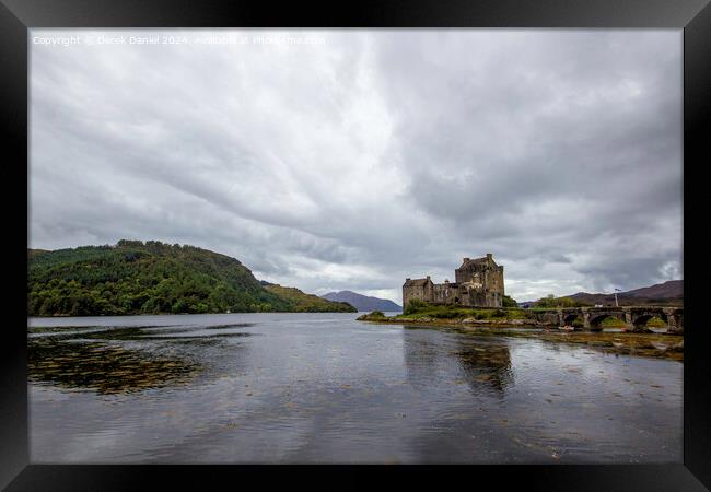 Eilean Donan Castle, Dornie, Scotland Framed Print by Derek Daniel