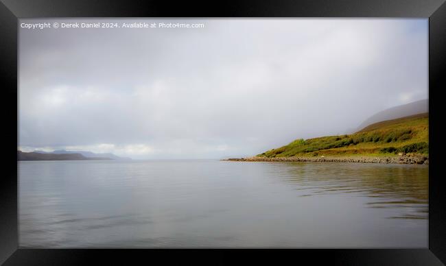 Loch Brittle, Isle of Skye (panoramic) Framed Print by Derek Daniel