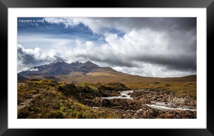 Sligachan, Skye, Scotland  Framed Mounted Print by Derek Daniel