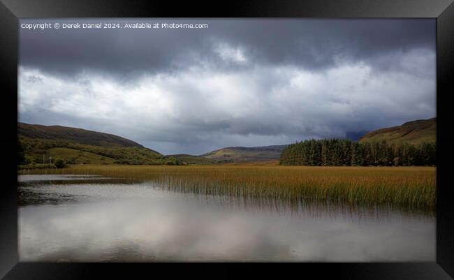 The serene Loch Cill Chriosd on Skye, Scotland  Framed Print by Derek Daniel