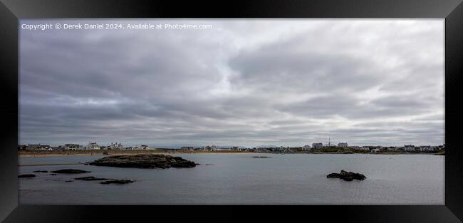 Trearddur Bay, Anglesey Framed Print by Derek Daniel