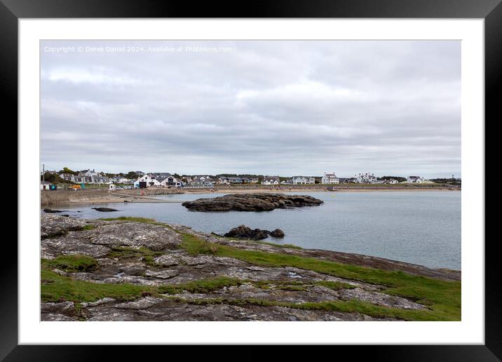 Trearddur Bay, Anglesey Framed Mounted Print by Derek Daniel