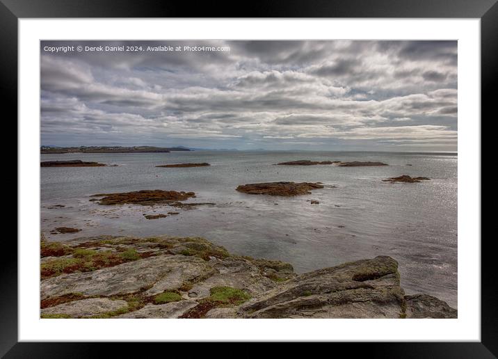 Trearddur Bay, Anglesey Framed Mounted Print by Derek Daniel